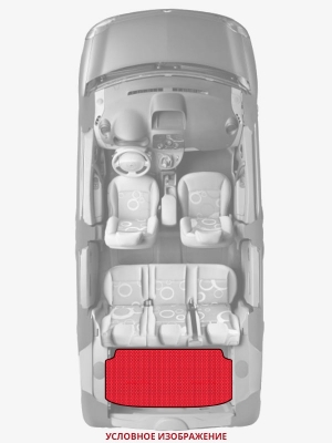 ЭВА коврики «Queen Lux» багажник для Ford E-Series (4G)